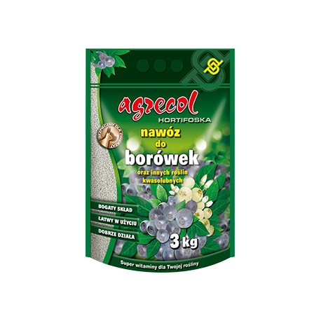 Nawóz do borówek 3kg hortifoska Agrecol *PK